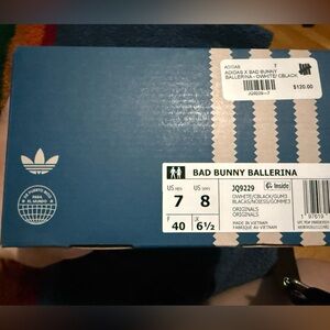 Adidas White and Black Sneakers